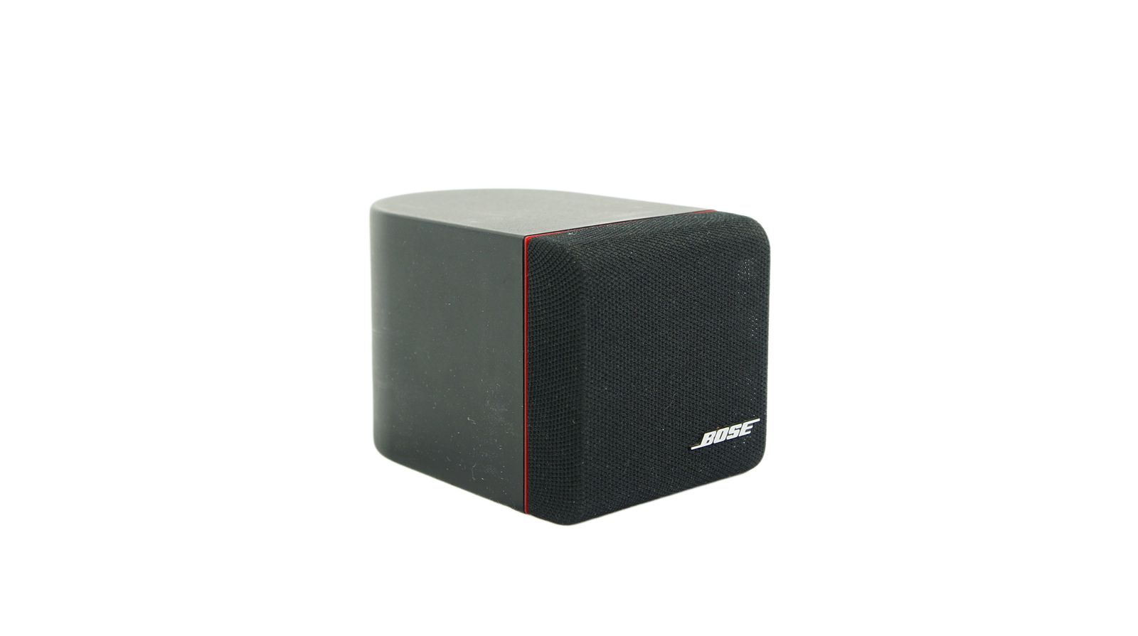 Bose_Einzelcube_Lautsprecher_Box_Series_II_mit_roten_Rand_Clinch_Anschluss_RDs66Tn