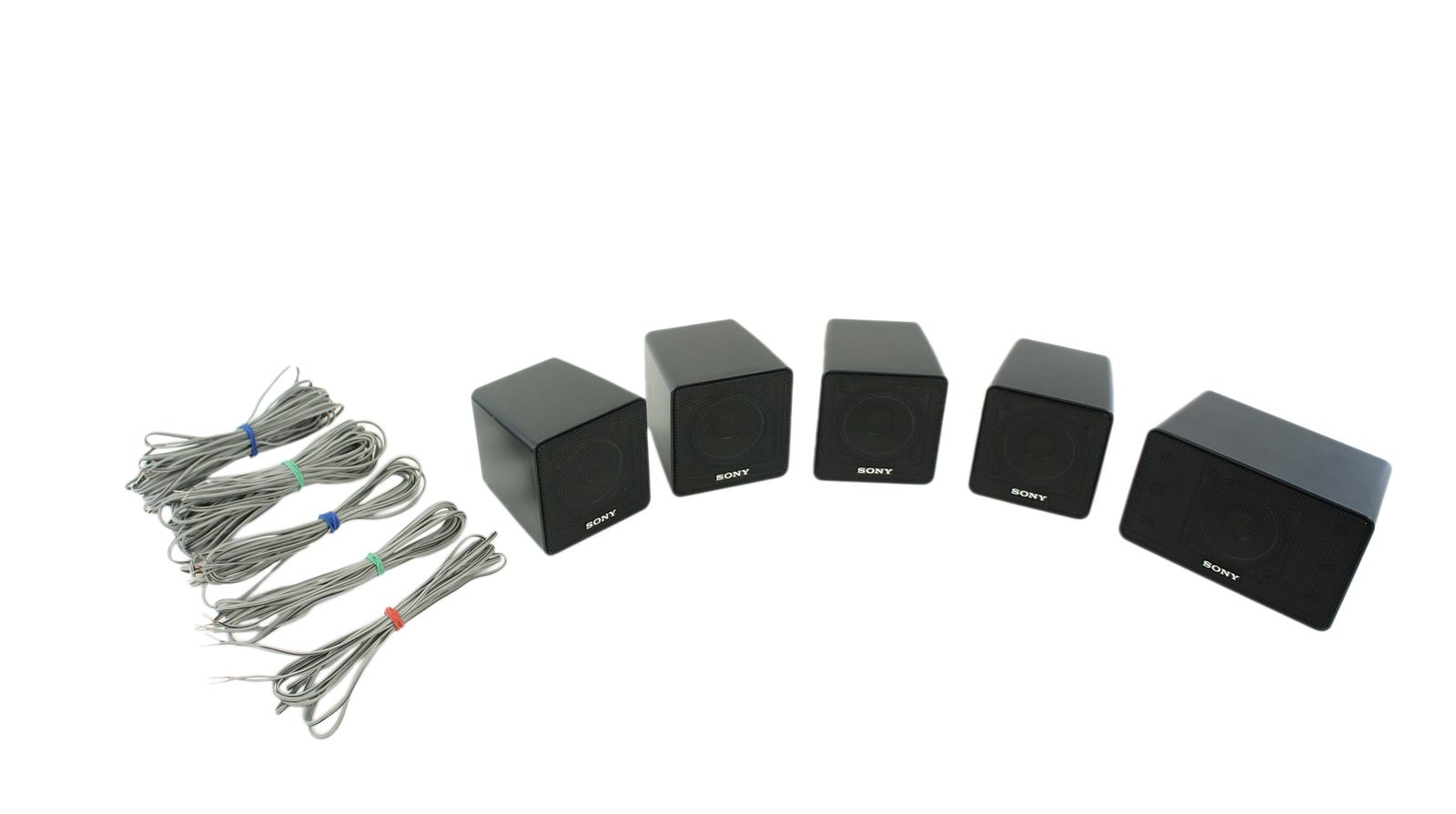 5x_Sony_SS-SNP700_SS-MSP700_Lautsprecher_Boxen_Schwarz_mit_Kabeln_result