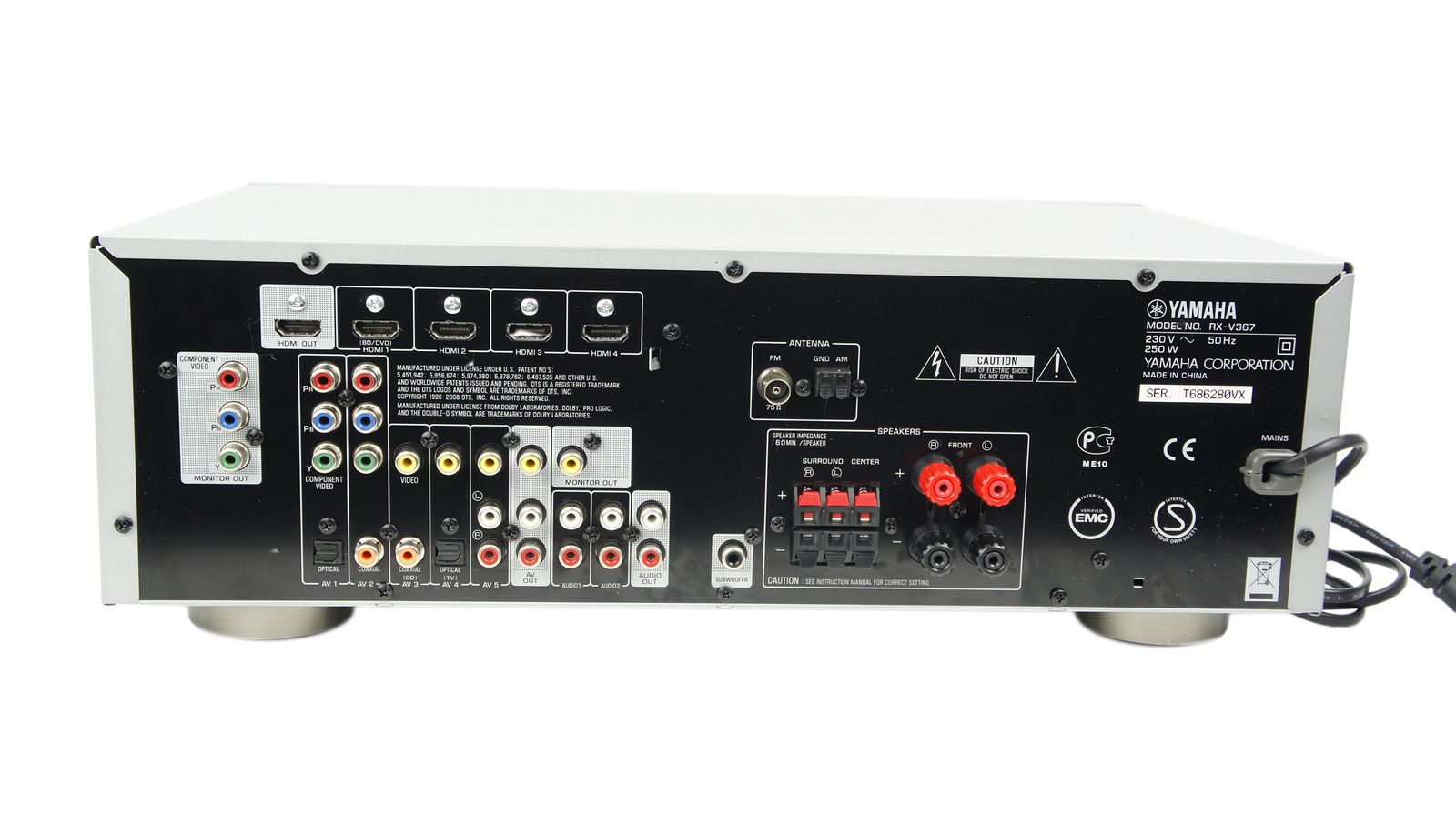 Yamaha RXV367 Heimkino AV Receiver kaufen elektroland.de