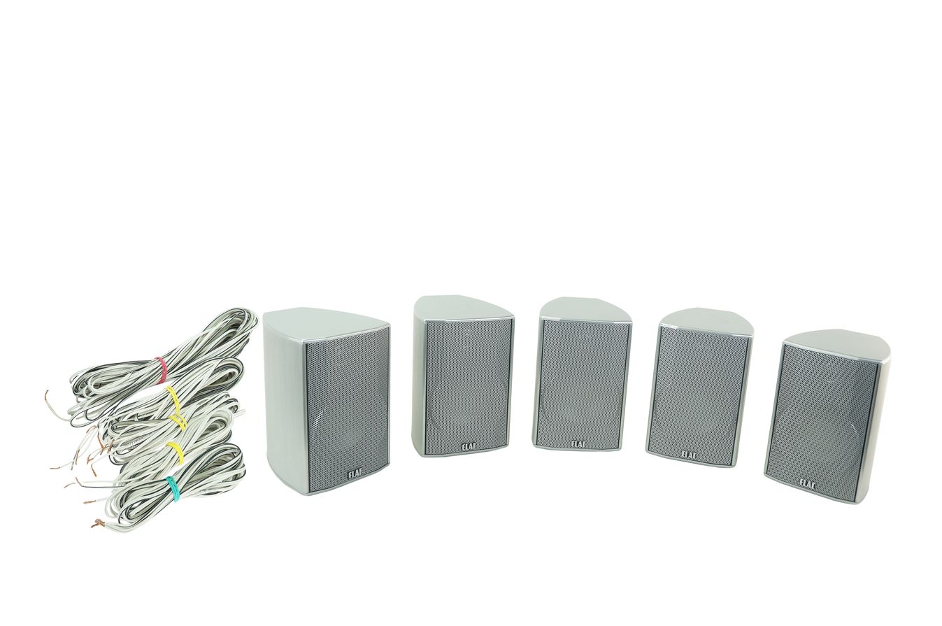 5x_ELAC_Cinema_2_SAT_Lautsprecher_Boxen_Silber