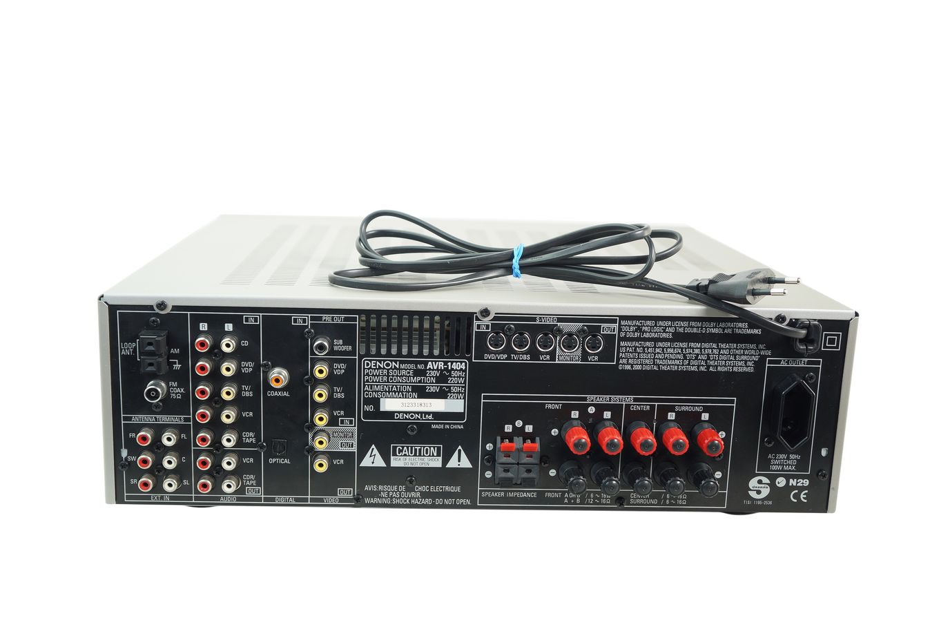 Denon_AVR-1404_Receiver_Silber_06