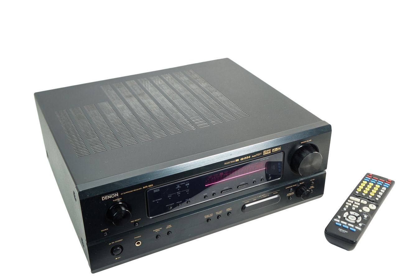Denon_AVR-1803_DTS_5.1_Receiver_Schwarz