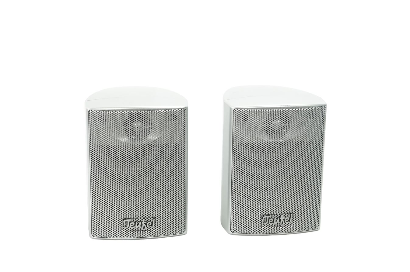 2x_Teufel_Lautsprecher_Boxen_Silber_mit_Kabeln_02