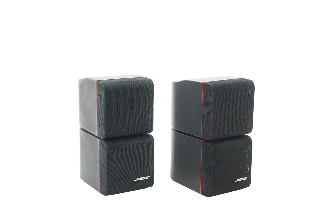 2x_Bose_Acoustimass_Doppelcubes_Series_II_Lautsprecher_Boxen_mit_roten_Rand_result