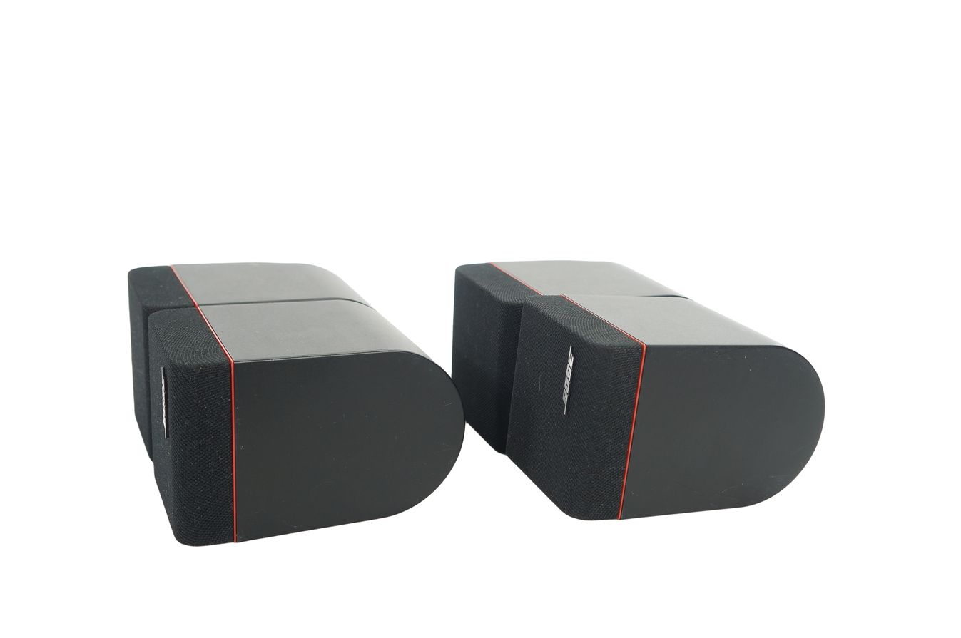 2x_Bose_Acoustimass_Doppelcubes_Series_II_Lautsprecher_Boxen_mit_roten_Ran_8XX6m1I