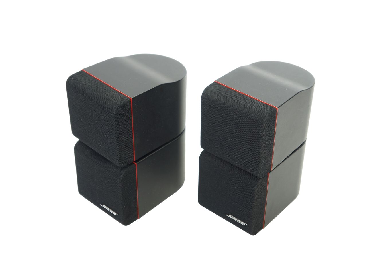 2x_Bose_Acoustimass_Doppelcubes_Series_II_Lautsprecher_Boxen_mit_roten_Ran_CbIKiOO