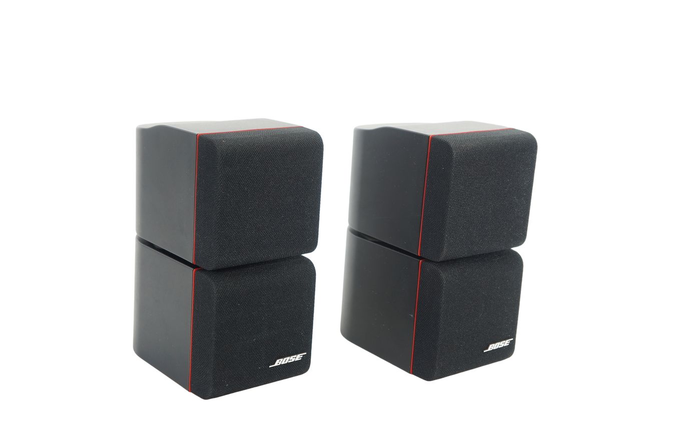 2x_Bose_Acoustimass_Doppelcubes_Series_II_Lautsprecher_Boxen_mit_roten_Ran_M2L7qJh