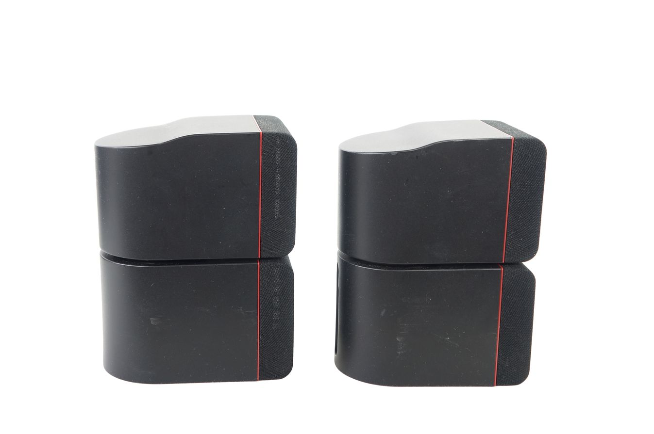 2x_Bose_Acoustimass_Doppelcubes_Series_II_Lautsprecher_Boxen_mit_roten_Ran_7o7oahA