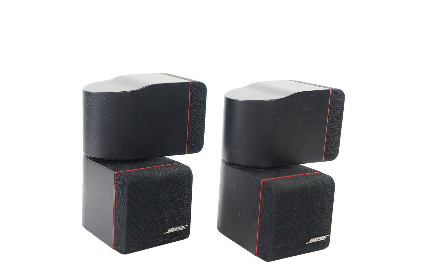 2x_Bose_Acoustimass_Doppelcubes_Series_II_Lautsprecher_Boxen_mit_roten_Ran_TOiVbB1