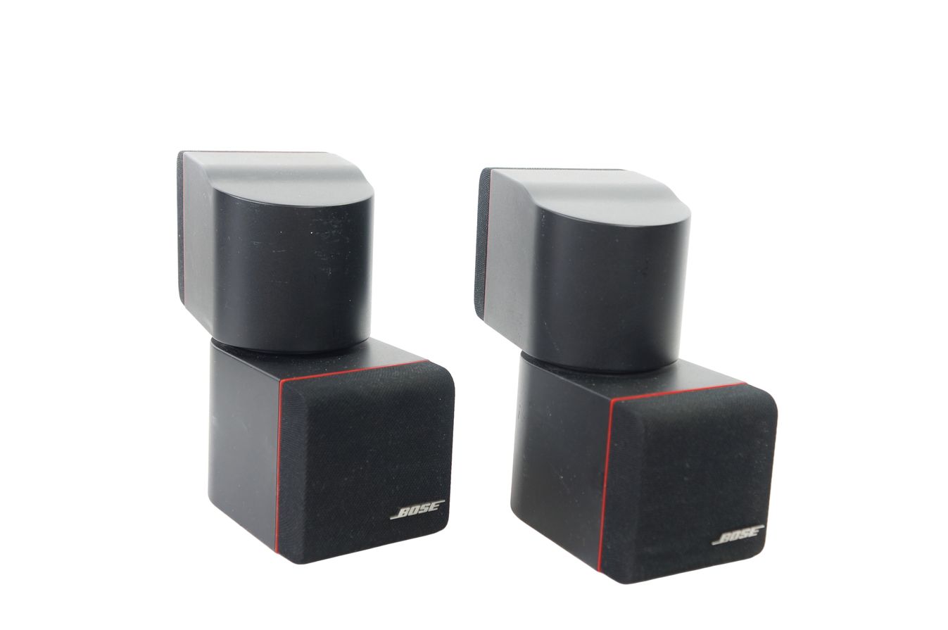 2x_Bose_Acoustimass_Doppelcubes_Series_II_Lautsprecher_Boxen_mit_roten_Ran_aOKyJvO