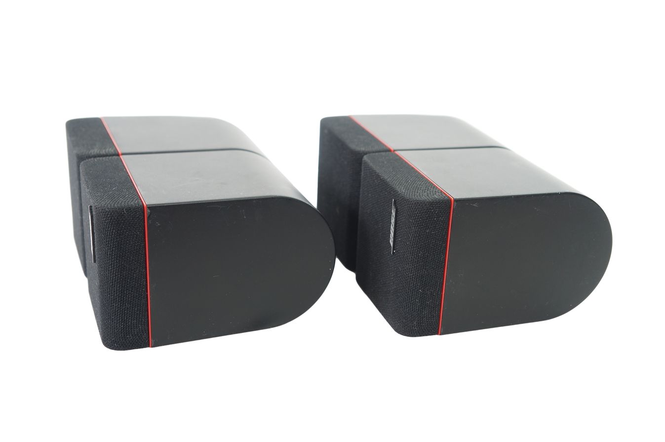 2x_Bose_Acoustimass_Doppelcubes_Series_II_Lautsprecher_Boxen_mit_roten_Ran_yLEkqGX