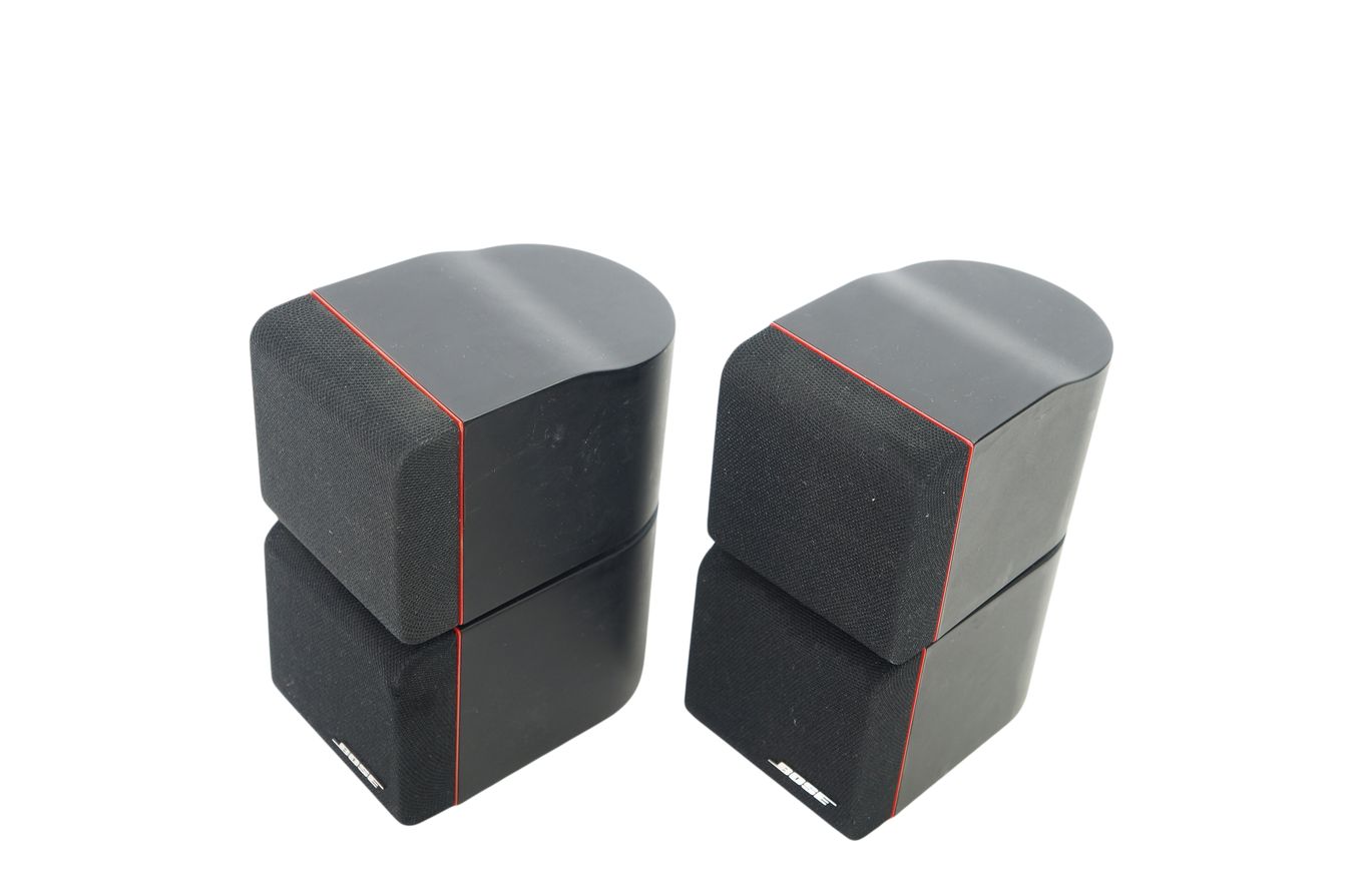 2x_Bose_Acoustimass_Doppelcubes_Series_II_Lautsprecher_Boxen_mit_roten_Ran_VGyBBQS