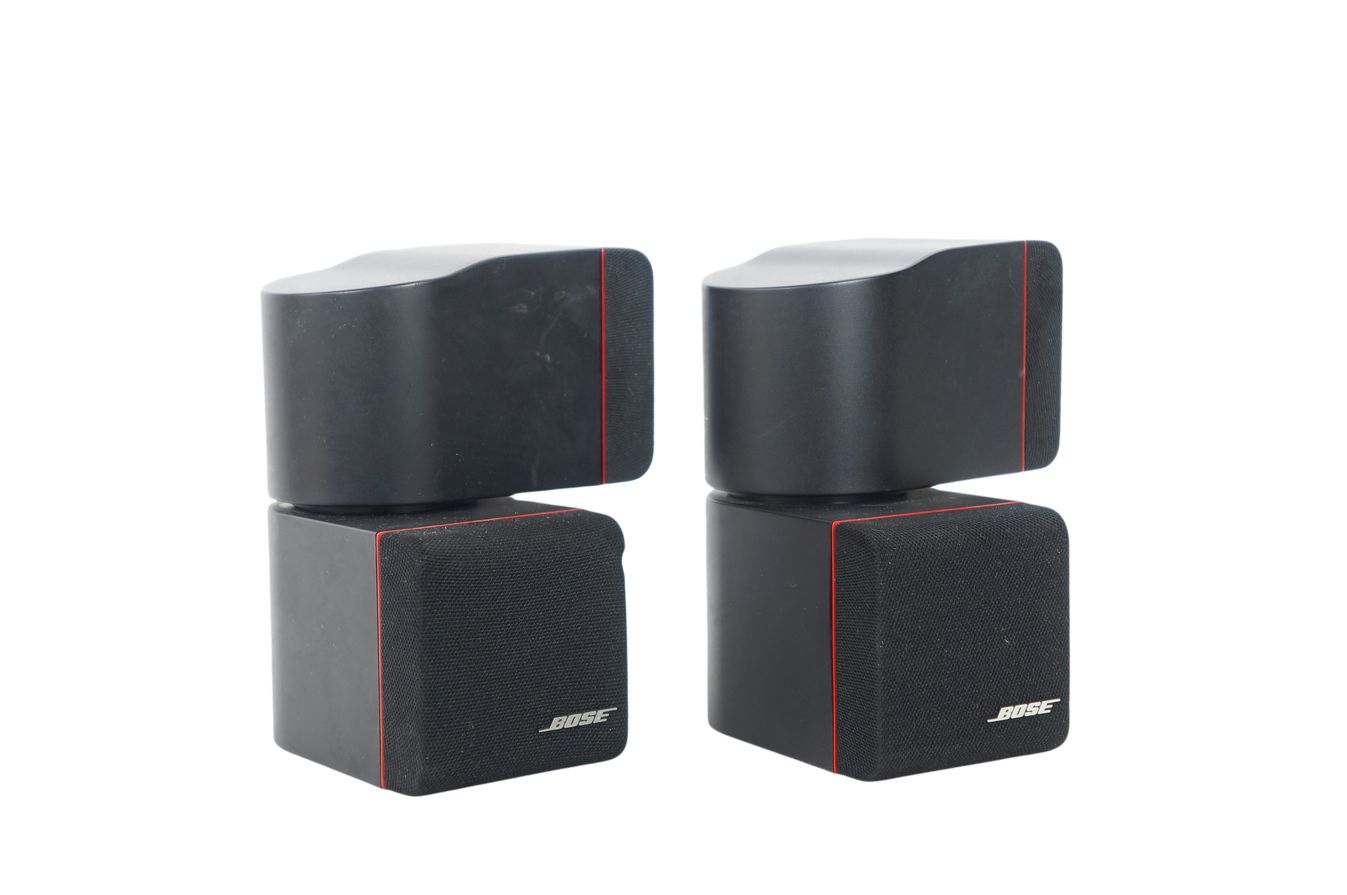 2x_Bose_Acoustimass_Doppelcubes_Series_II_Lautsprecher_Boxen_mit_roten_Ran_xvr5AGG