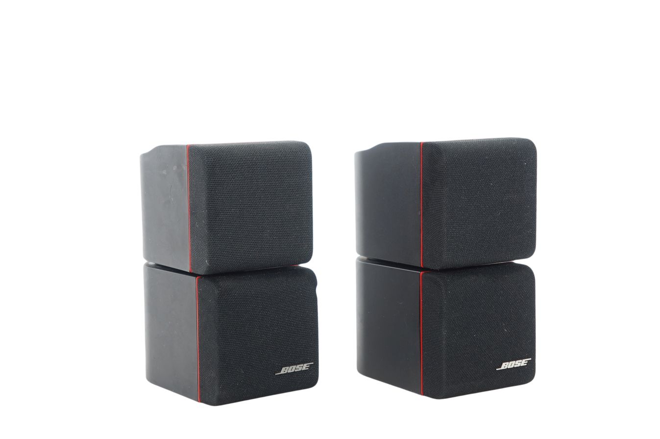 2x_Bose_Acoustimass_Doppelcubes_Series_II_Lautsprecher_Boxen_mit_roten_Rand_result