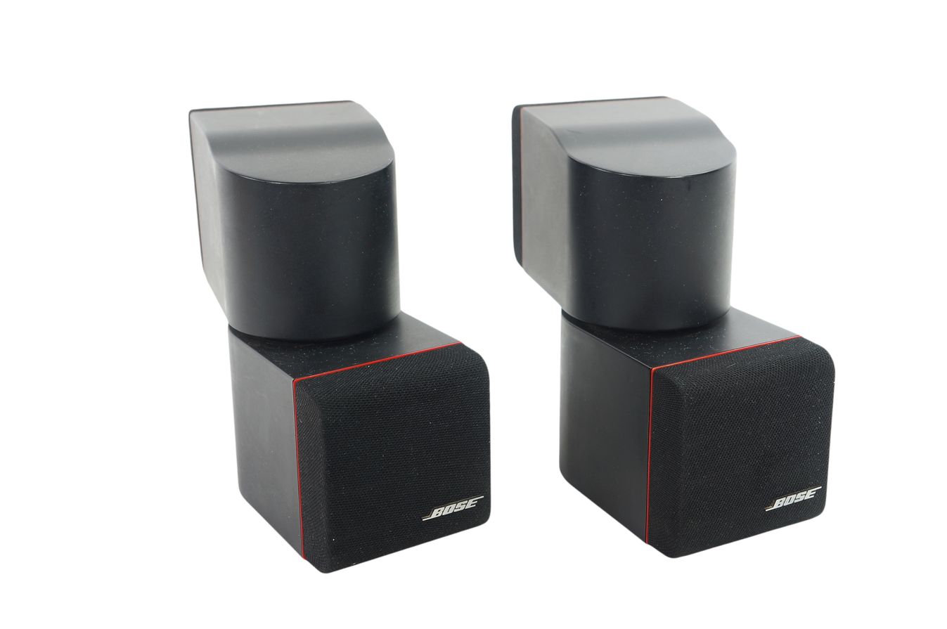 2x_Bose_Acoustimass_Doppelcubes_Series_II_Lautsprecher_Boxen_mit_roten_Ran_8VDLfyK