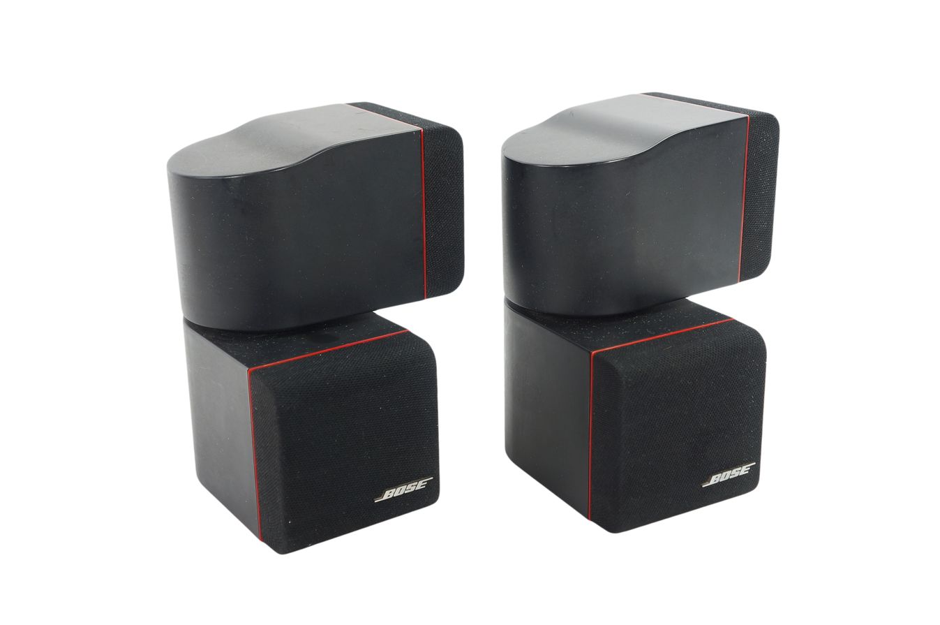 2x_Bose_Acoustimass_Doppelcubes_Series_II_Lautsprecher_Boxen_mit_roten_Ran_NuUDixA