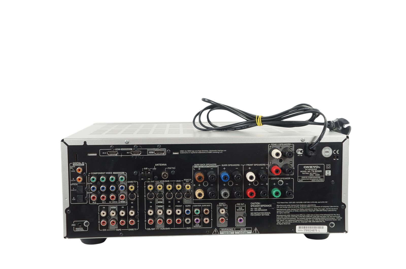 Onkyo_TX-SR605_AV-Receiver_Heimkino_Silber_06