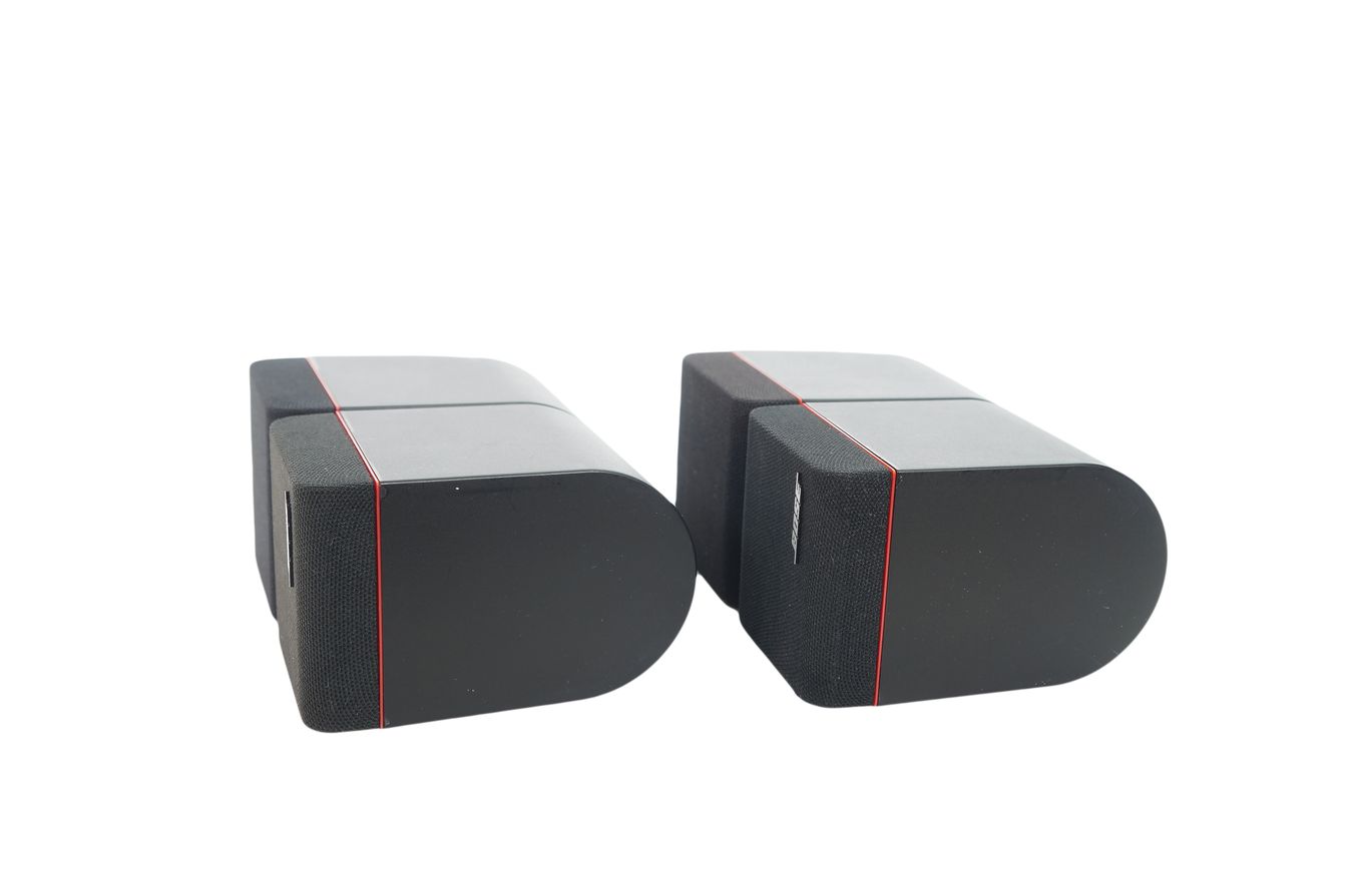 2x_Bose_Acoustimass_Doppelcubes_Series_II_Lautsprecher_Boxen_mit_roten_Ran_IMC8NCn