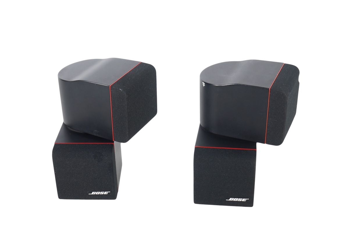 2x_Bose_Acoustimass_Doppelcubes_Series_II_Lautsprecher_Boxen_mit_roten_Ran_bLcAAI5