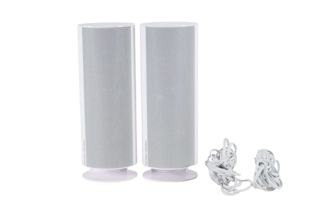 2x_Harman_Kardon_SAT-TS60_Lautsprecher_Boxen_Satelliten_Weiss_result