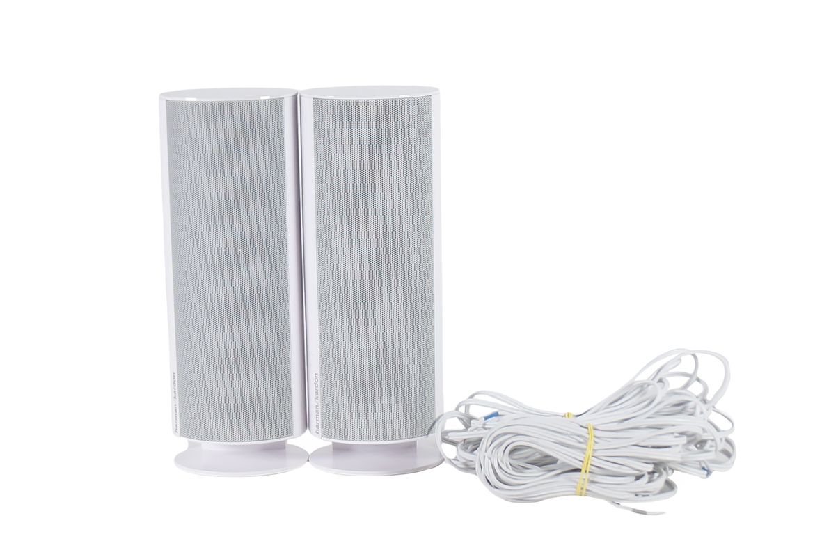 2x_Harman_Kardon_SAT-TS60_Lautsprecher_Boxen_Satelliten_Weiss_result