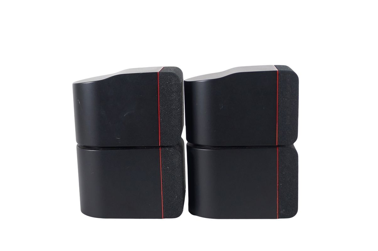 2x_Bose_Acoustimass_Doppelcubes_Series_II_Lautsprecher_Boxen_mit_roten_Ran_bXNQrIs