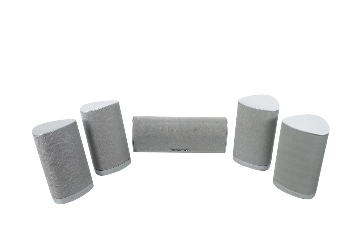 5x_Harman_Kardon_HKTS_7_SAT-TS7_Lautsprecher_Boxen_silber_result