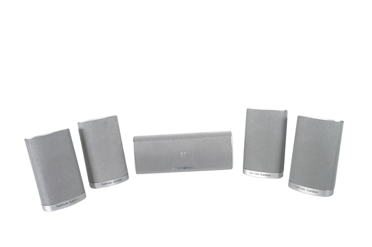 5x_Harman_Kardon_HKTS_7_SAT-TS7_Lautsprecher_Boxen_Silber_result