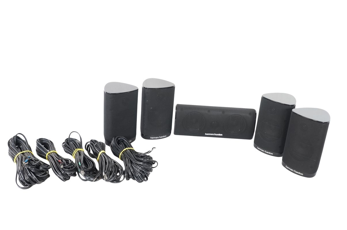 5x_Harman_Kardon_HKTS_7_SAT-TS7_Lautsprecher_Boxen_Schwarz_result