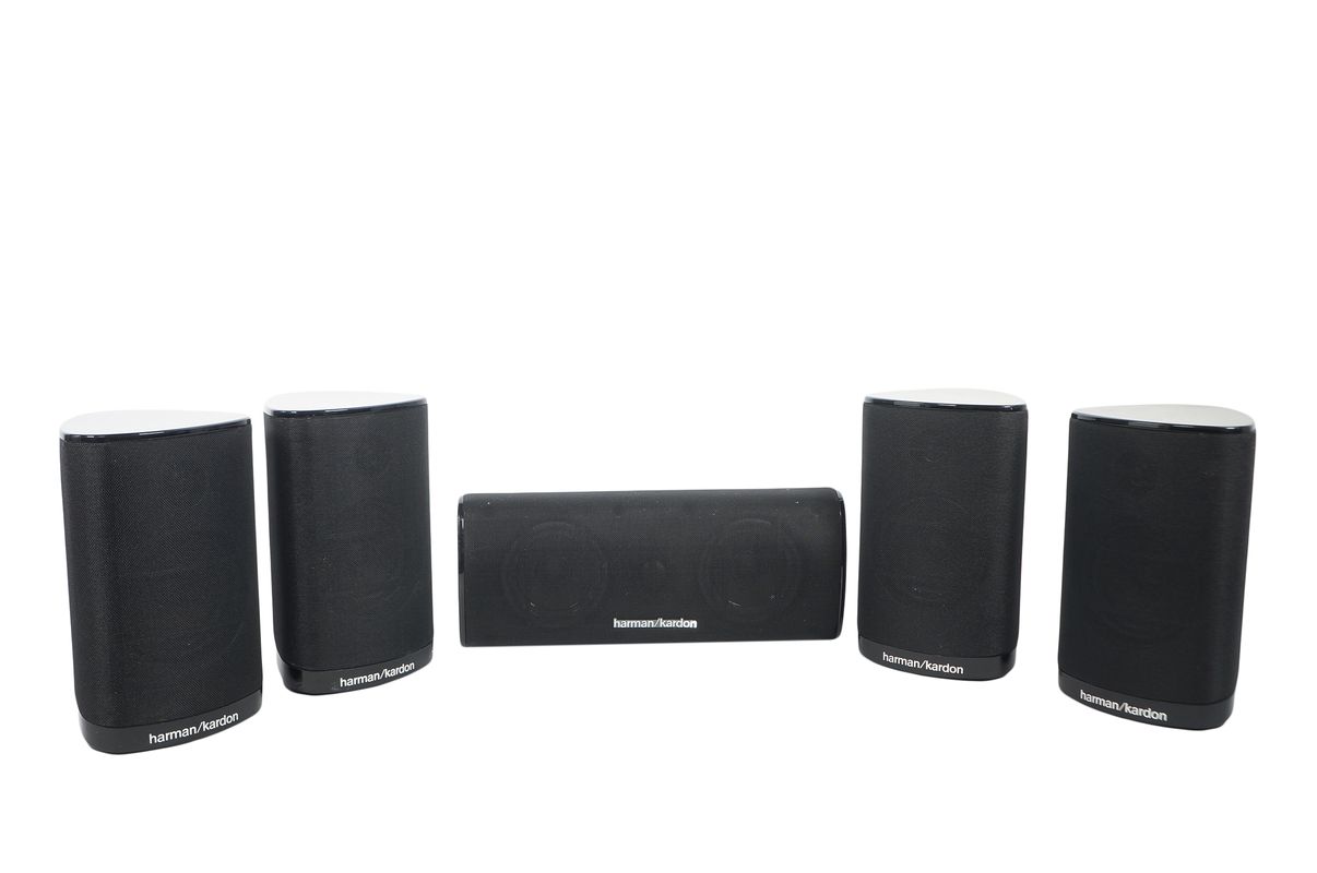 5x_Harman_Kardon_SAT-TS15_Lautsprecher_Boxen_Schwarz_result