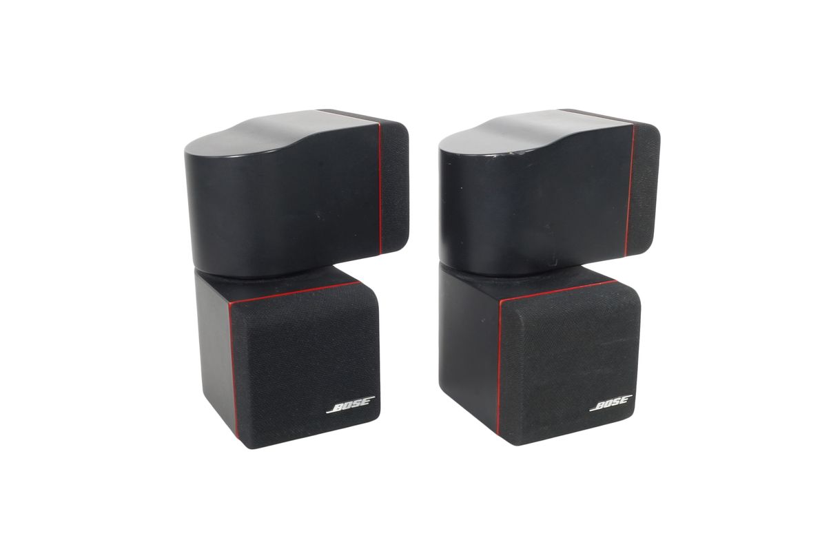 2x_Bose_Acoustimass_Doppelcubes_Series_II_Lautsprecher_Boxen_mit_rotem_Ran_E7JRI8p