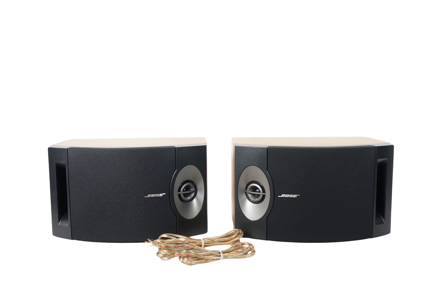 2x_Bose_201_V_Lautsprecher_Boxen_Holzoptik_result