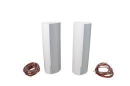 2x_Harman_Kardon_BDS_SAT-TS30_Lautsprecher_Boxen_Weiss_TOP_Zustand_result
