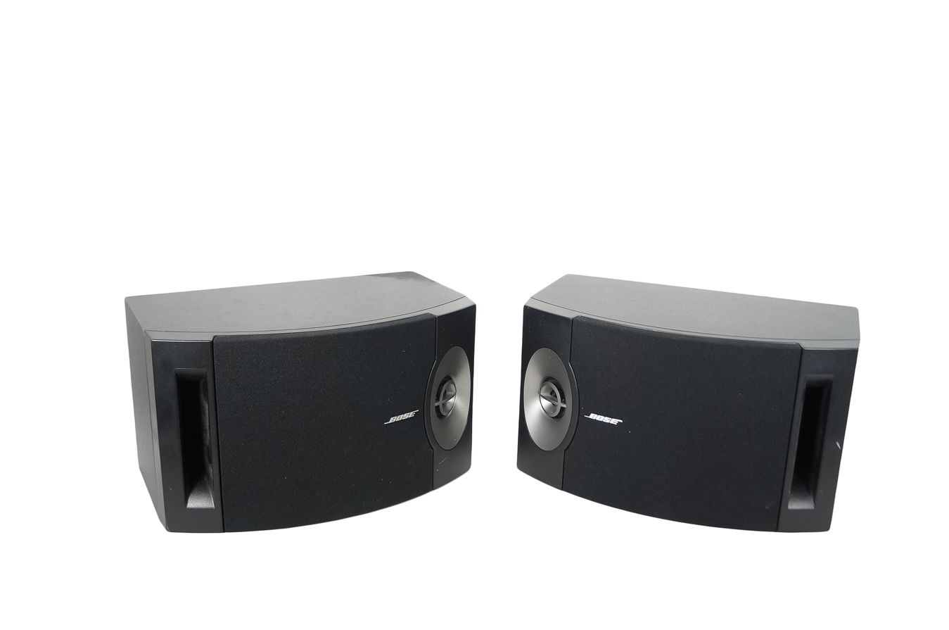 2x_Bose_201_V_Lautsprecher_Boxen_Holzoptik_result