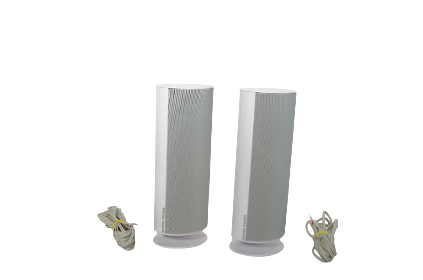 2x_Harman_Kardon_SAT-TS60_Lautsprecher_Boxen_Satelliten_Weiss_result