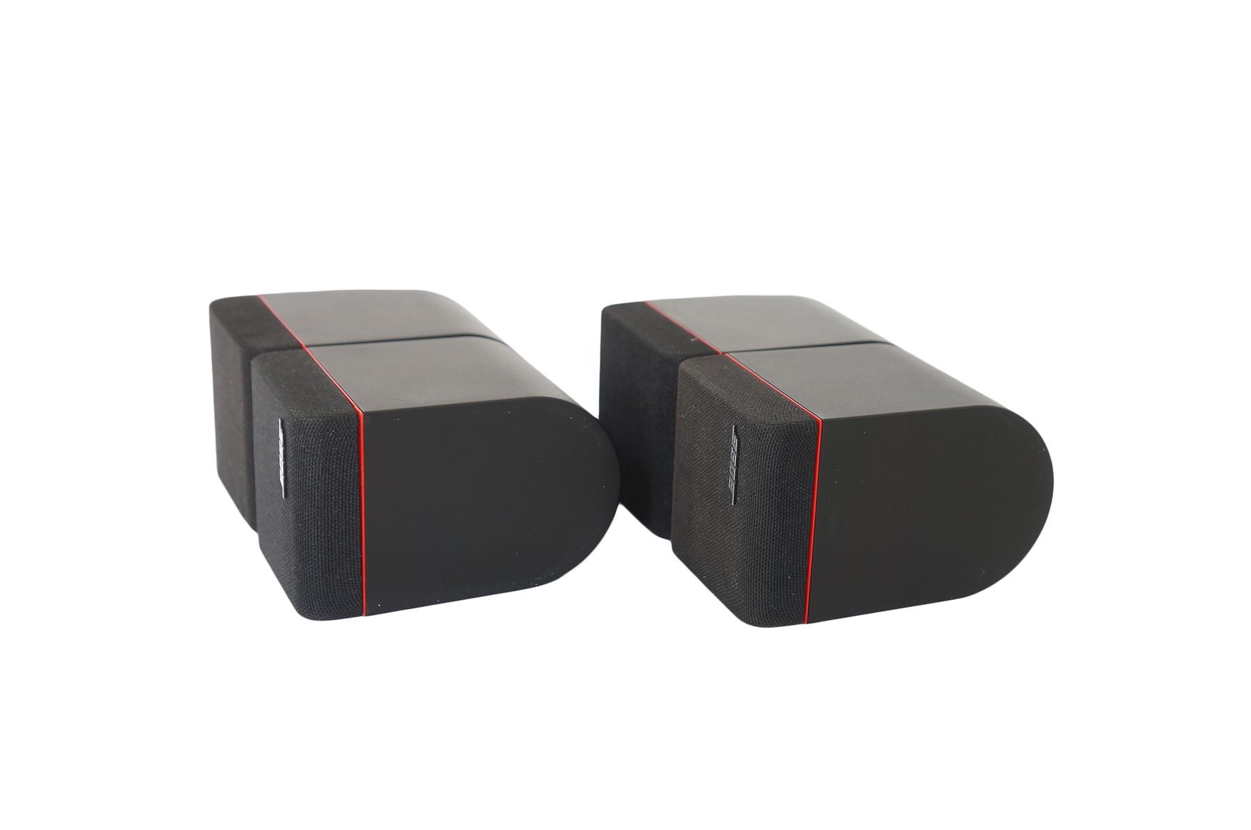 2x_Bose_Acoustimass_Doppelcubes_Series_II_Lautsprecher_Boxen_mit_rotem_Ran_3ItE3Dd