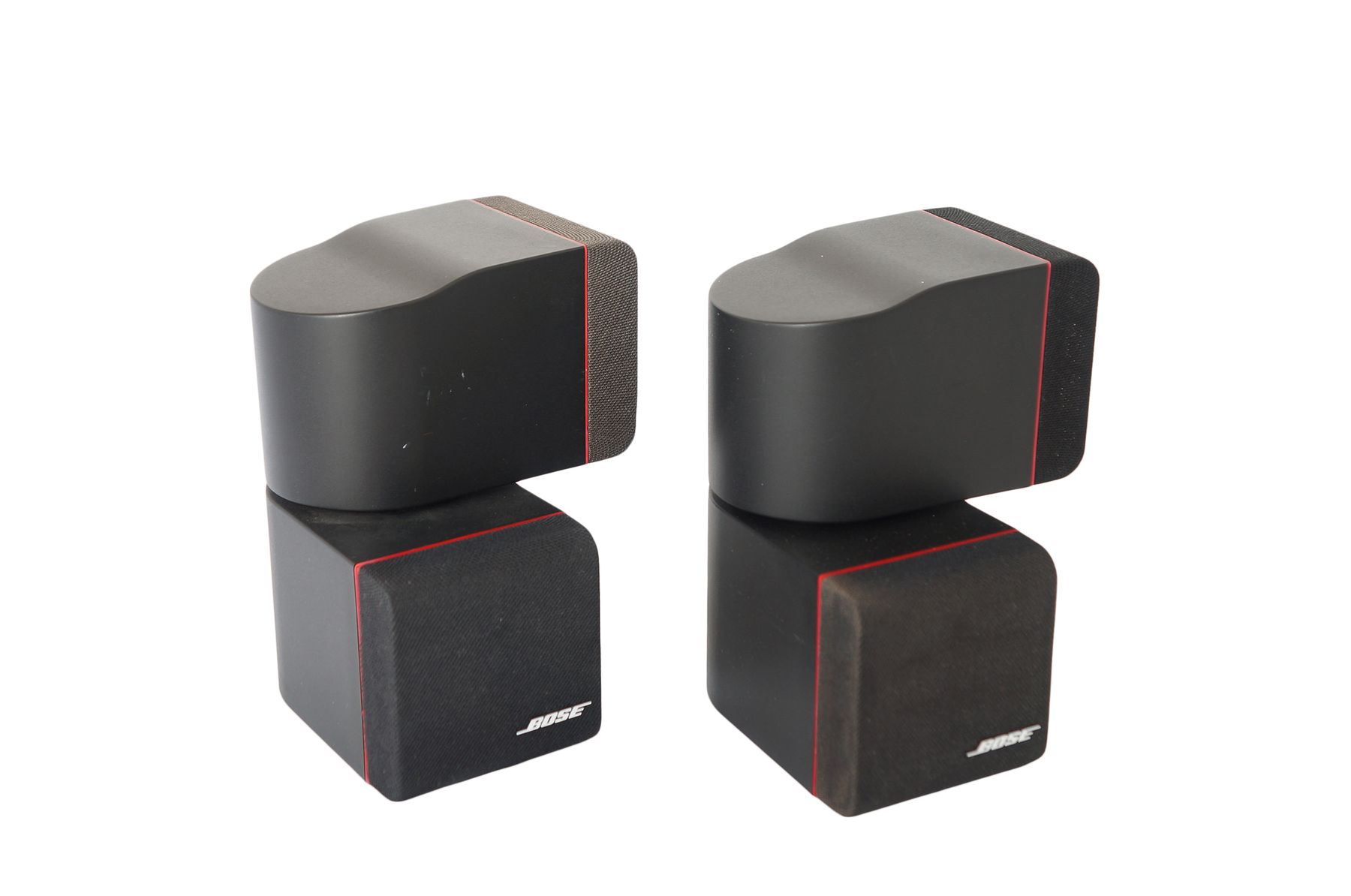 2x_Bose_Acoustimass_Doppelcubes_Series_II_Lautsprecher_Boxen_mit_rotem_Ran_pVgNQBt