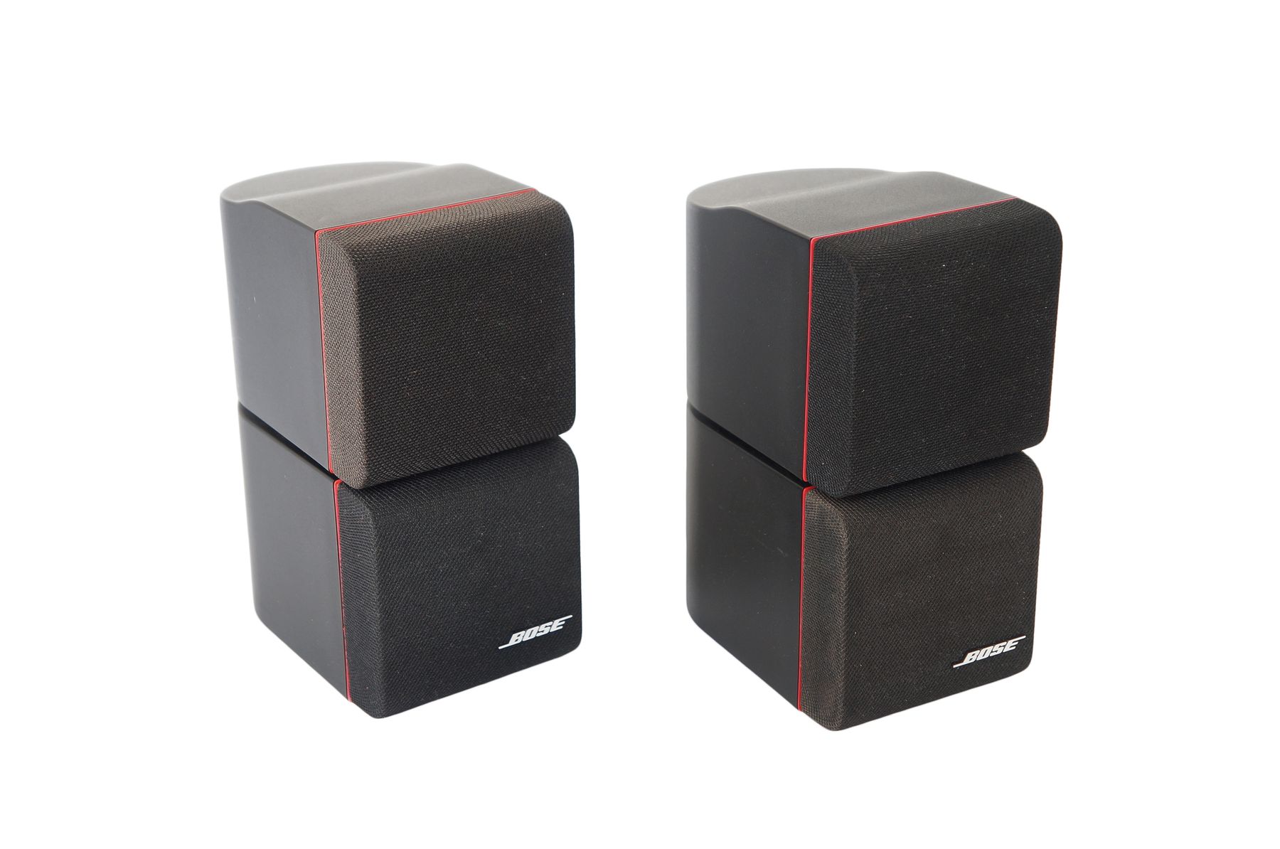 2x_Bose_Acoustimass_Doppelcubes_Series_II_Lautsprecher_Boxen_mit_rotem_Rand_result