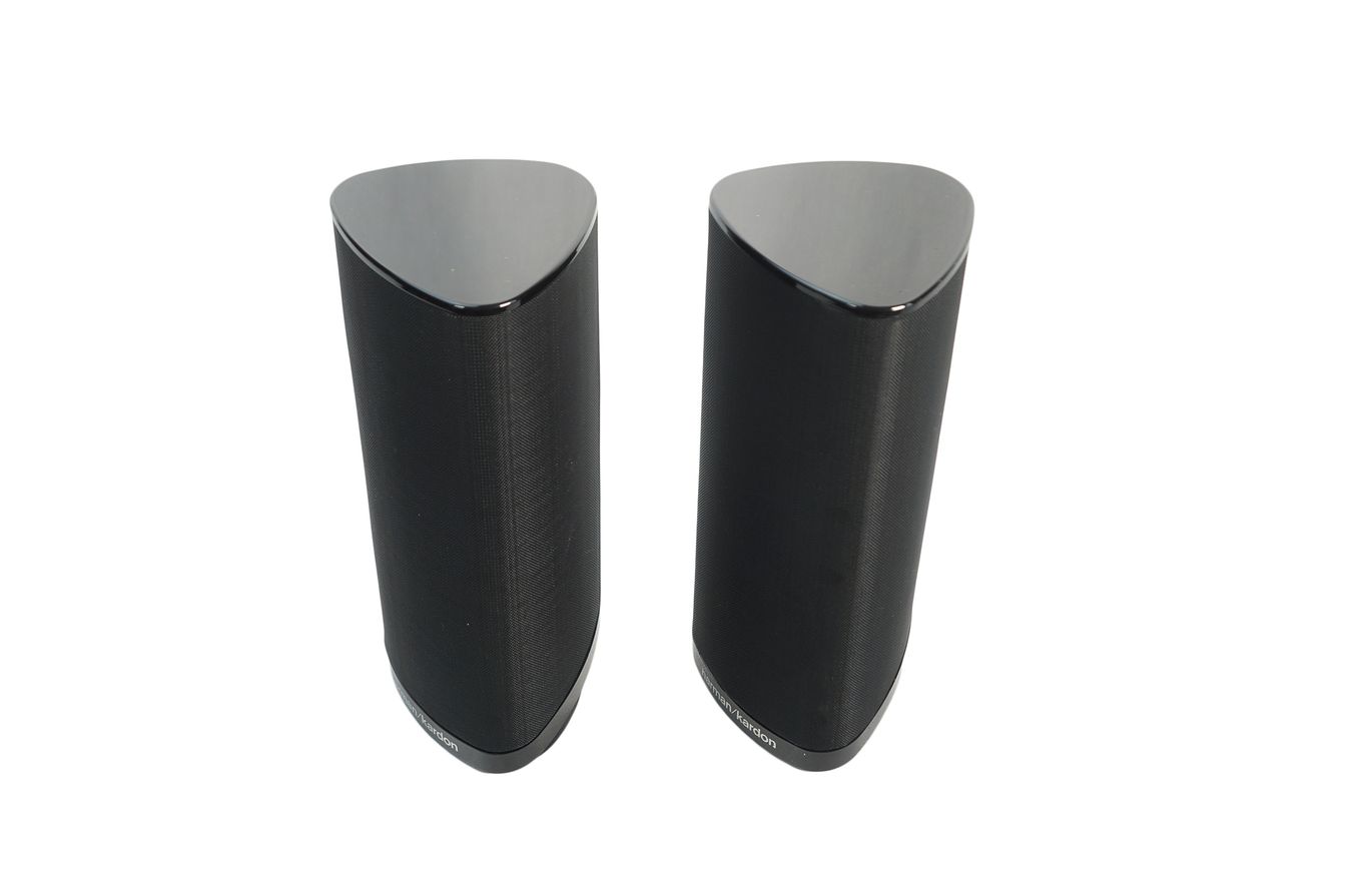2x_Harman_Kardon_SAT-TS2BQ_Lautsprecher_Heimkino_Boxen_Schwarz_mit_Kabeln__nuzG0N6