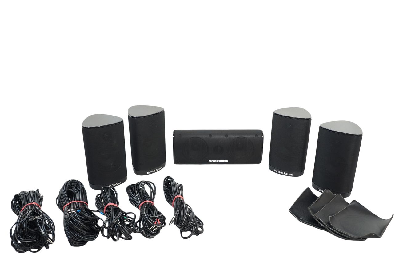 5x_Harman_Kardon_SAT-TS15_Lautsprecher_Boxen_Schwarz_result