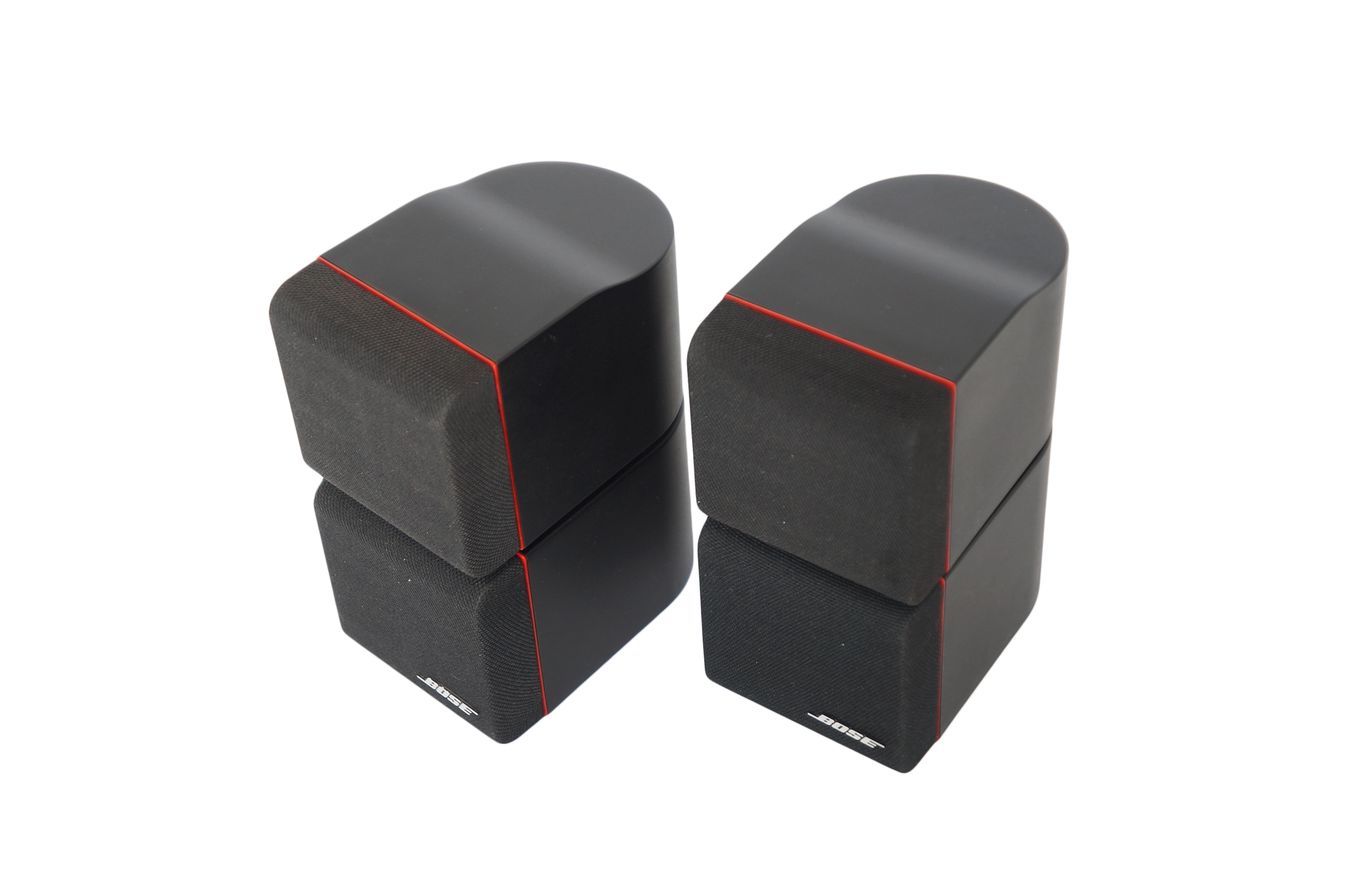 2x_Bose_Acoustimass_Doppelcubes_Series_II_Lautsprecher_Boxen_mit_rotem_Ran_8gO9lnu