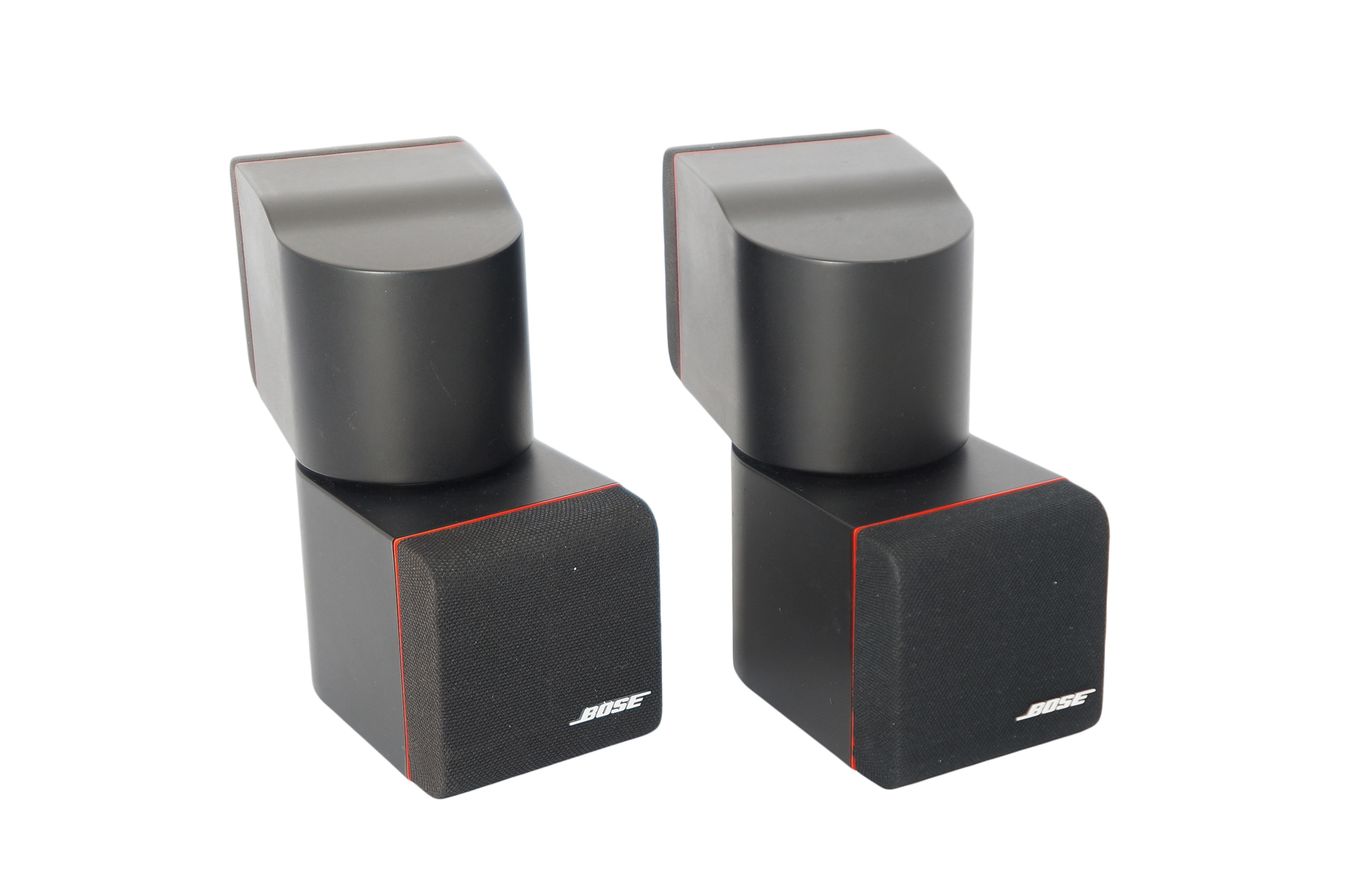 2x_Bose_Acoustimass_Doppelcubes_Series_II_Lautsprecher_Boxen_mit_rotem_Ran_nCKwUpN