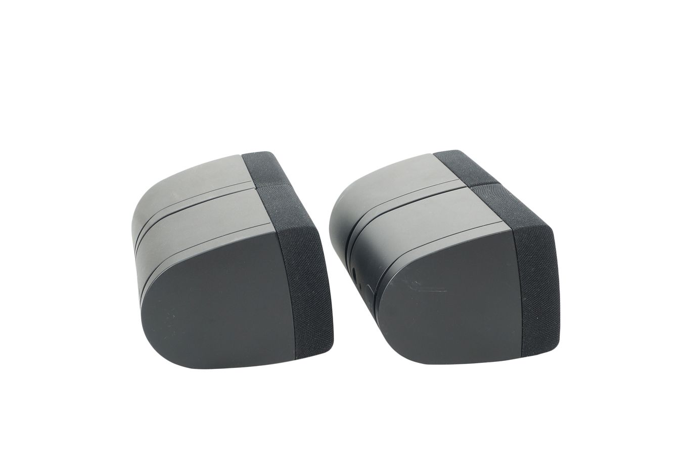 2x_Bose_Acoustimass_Doppelcubes_Series_II_Lautsprecher_Boxen_mit_rotem_Ran_oMZMeqf