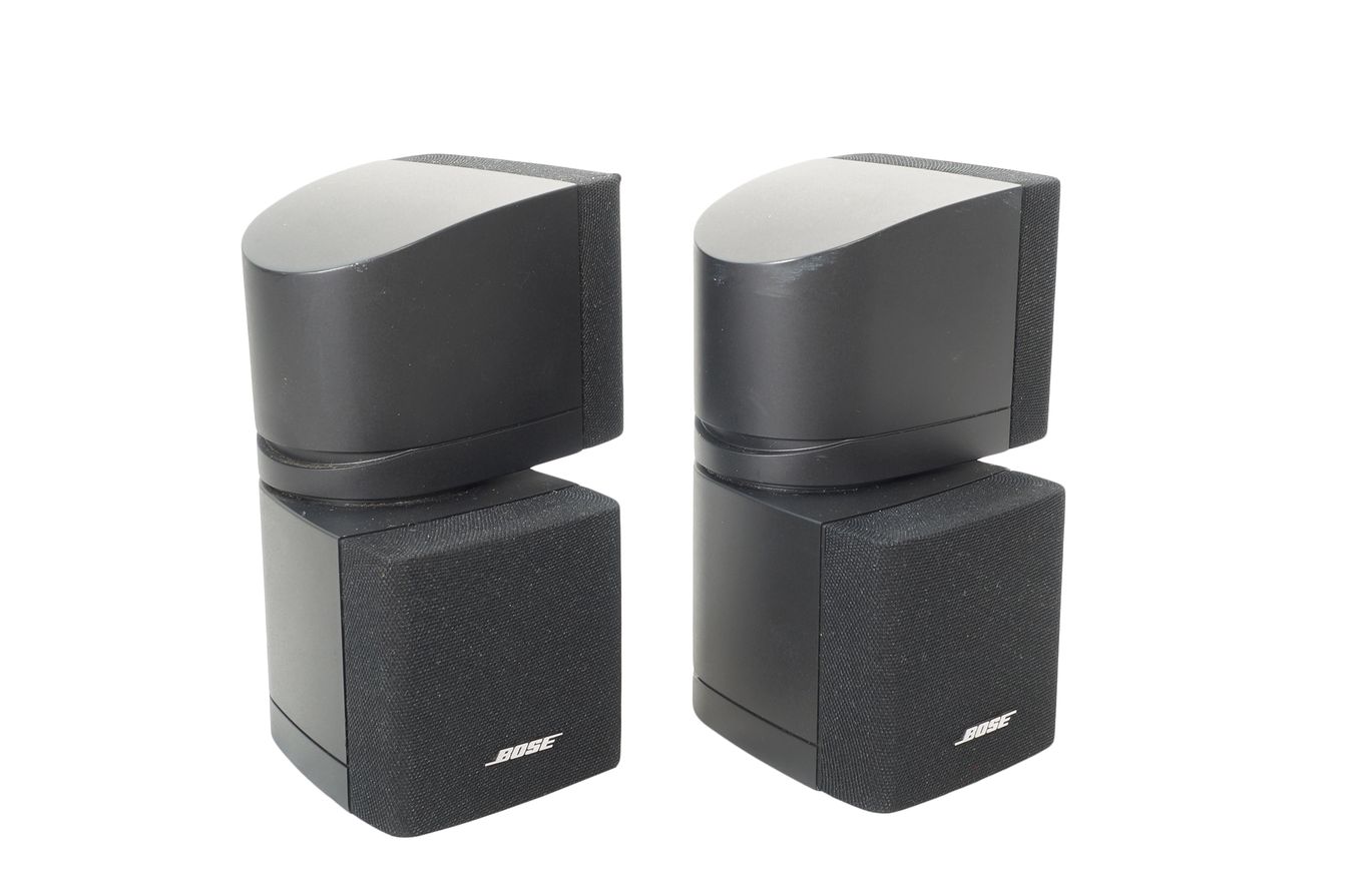 2x_Bose_Acoustimass_Doppelcubes_Series_II_Lautsprecher_Boxen_mit_rotem_Ran_v8T4qQq