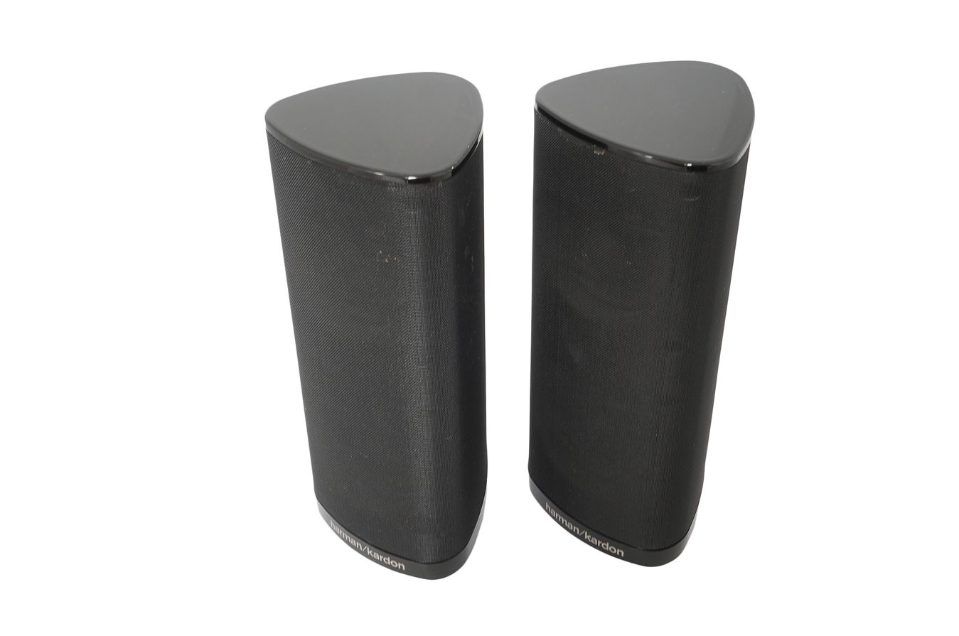 2x_Harman_Kardon_SAT-TS2BQ_Lautsprecher_Heimkino_Boxen_Schwarz_mit_Kabeln__uuEqaC7