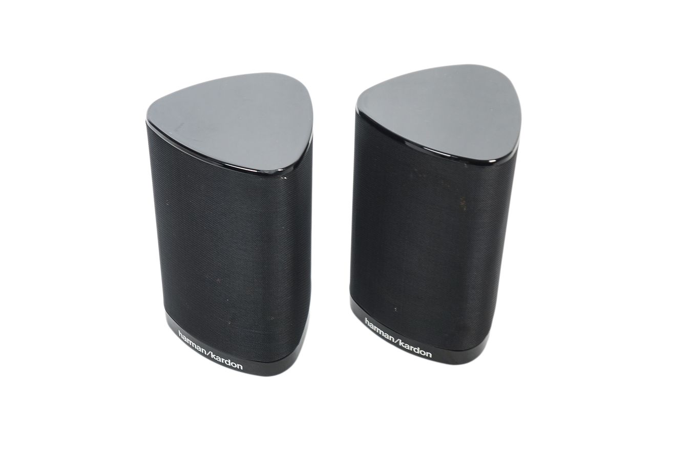 2x_Harman_Kardon_SAT-TS2BQ_Lautsprecher_Heimkino_Boxen_Schwarz_mit_Kabeln__T0acXmg