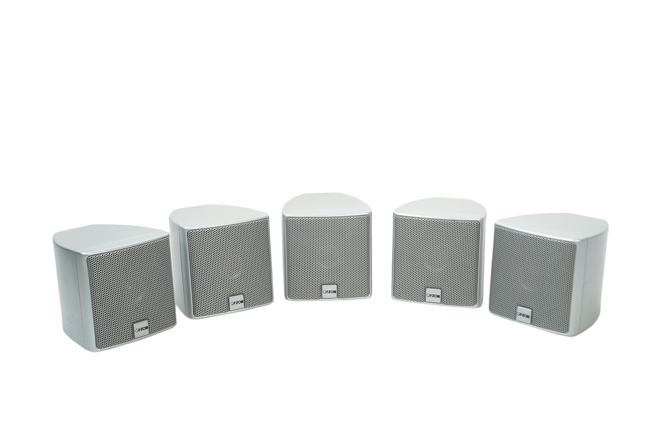 5x_Canton_CX_Lautsprecher_Boxen_Satelliten_Silber_result