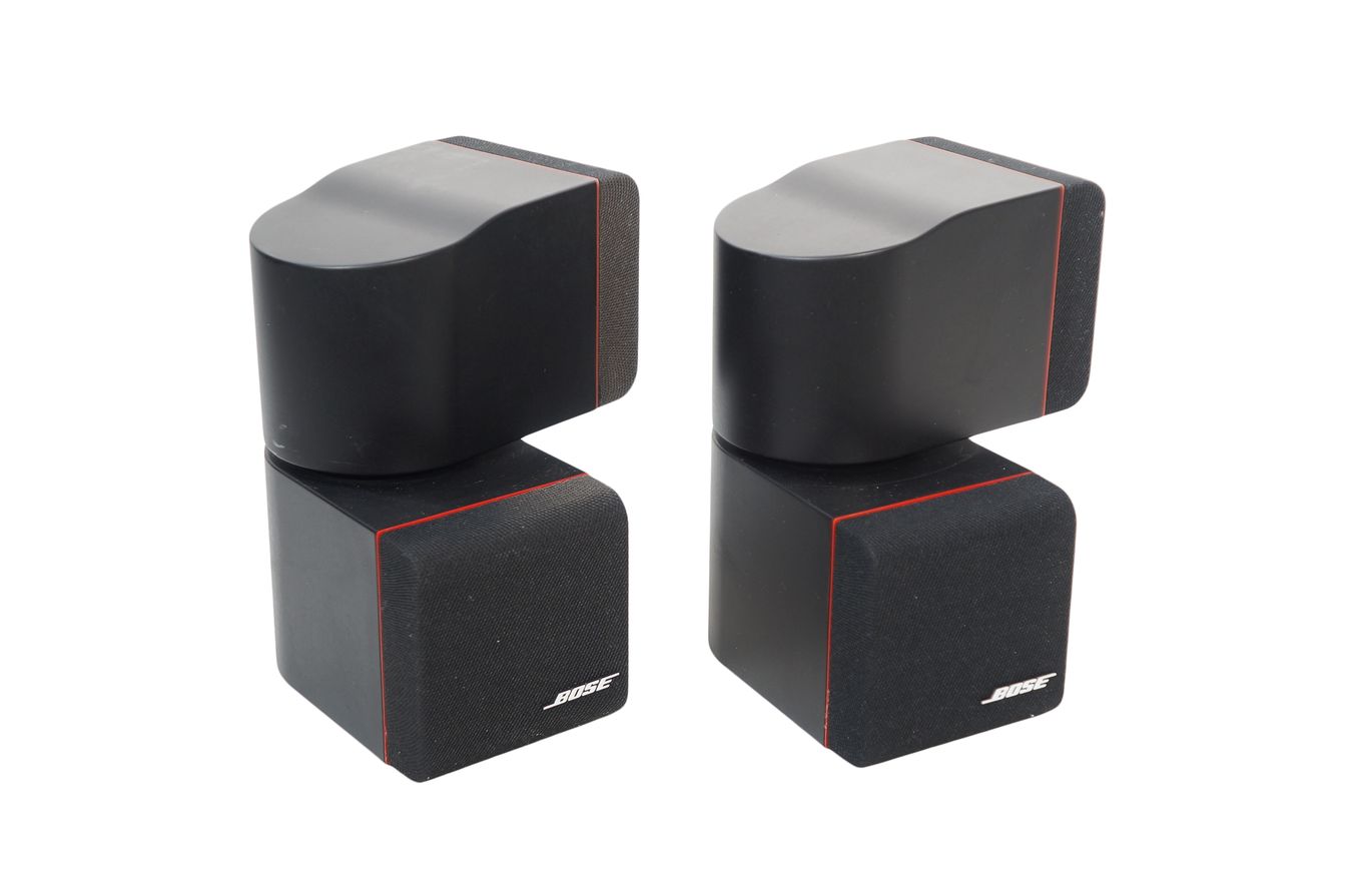 2x_Bose_Acoustimass_Doppelcubes_Series_II_Lautsprecher_Boxen_mit_rotem_Ran_FCT09zO