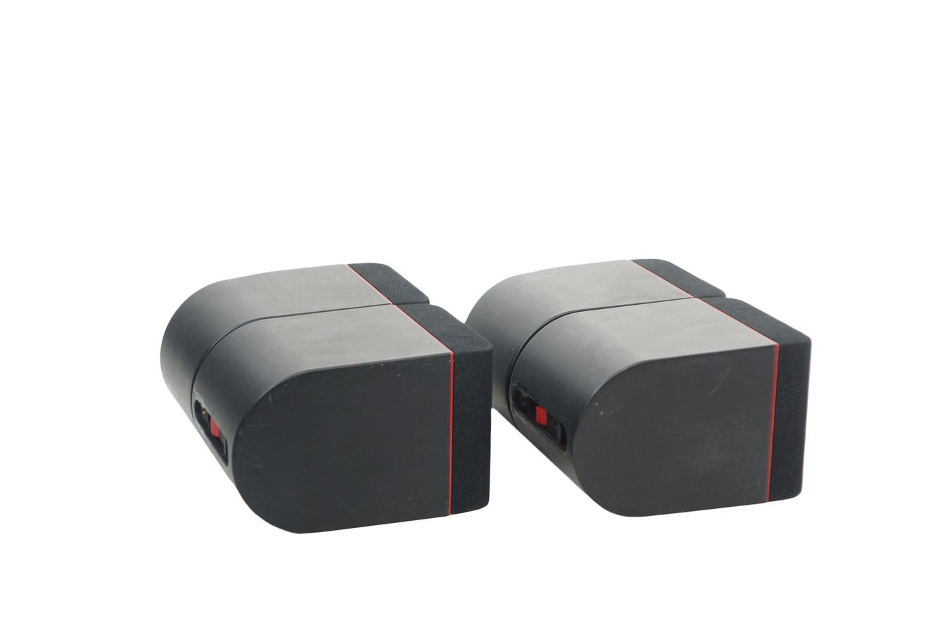 2x_Bose_Acoustimass_Doppelcubes_Series_II_Lautsprecher_Boxen_mit_rotem_Ran_bhP3OJP