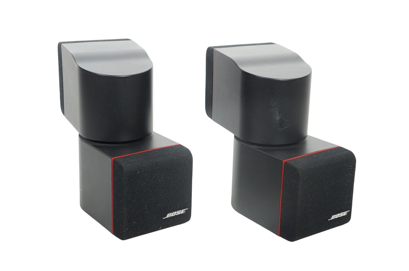 2x_Bose_Acoustimass_Doppelcubes_Series_II_Lautsprecher_Boxen_mit_rotem_Ran_dlseYe6